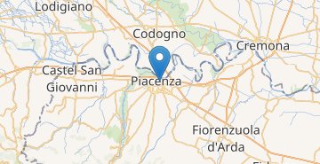 Карта Пьяченца