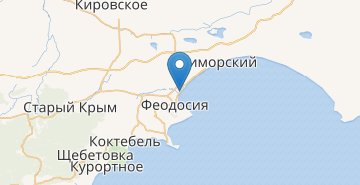Mapa Feodosiya