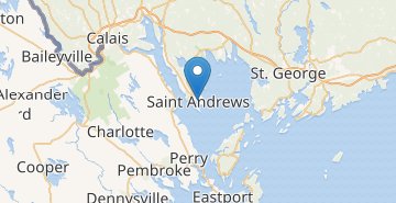 Karte St. Andrews
