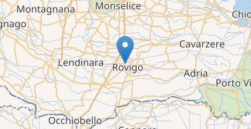 Карта Ровиго