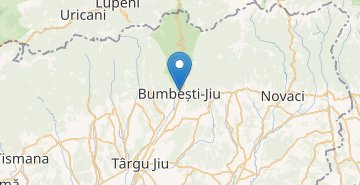 Mapa Bumbesti-Jiu
