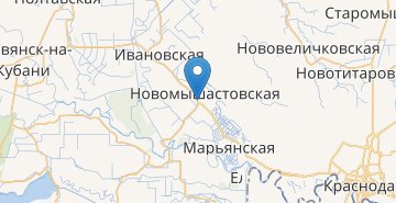 Harta Novomyshastovskaya