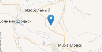 Мапа Риздвяний (Ставропольський край)