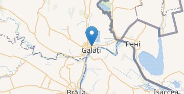Mapa Galati