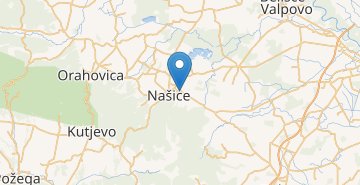 Карта Нашице
