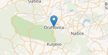 地图 Orahovica