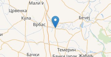 Мапа Србобран
