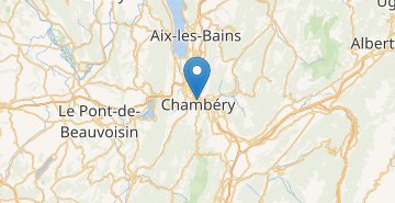 Map Chambery