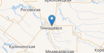 Harta Timashyovsk