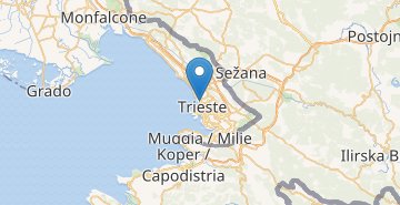 Map Trieste