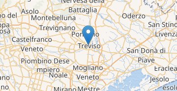 Mapa Treviso