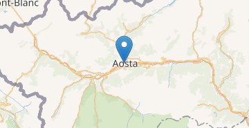 Карта Аоста