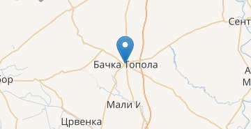 地図 Bačka Topola
