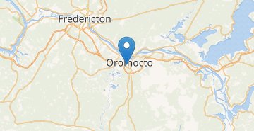 Mapa Oromocto