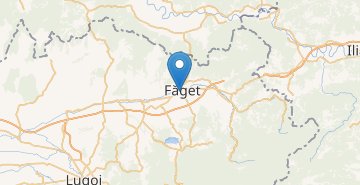 Mapa Faget