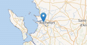 Mapa Rochefort