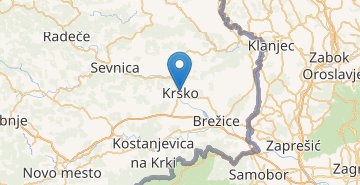 Map Krsko