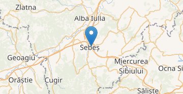 Map Sebes
