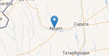 Mapa Artsyz