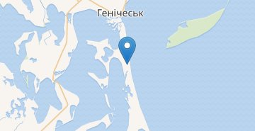 Map Shchaslivtseve (Khersonska obl.)