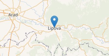 Mapa Lipova