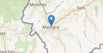 Mappa Martigny