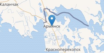 Mapa Armyansk