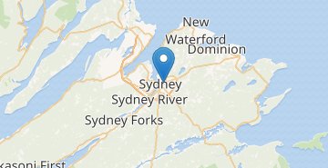 Mapa Sydney
