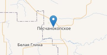 Mapa Peschanokopskoe