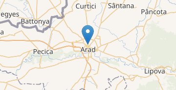 Mapa Arad