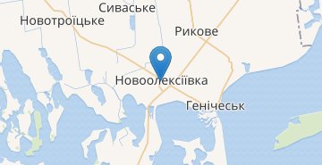 Mapa Novooleksiivka (Khersonska obl.)