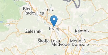 Map Kranj