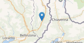 Mapa Lostallo