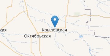 Mapa Krylovskaya