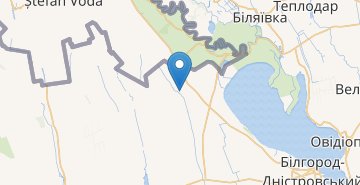Карта Староказачье (Белгород-Днестровский р-н)
