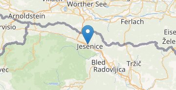 地图 Jesenice