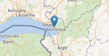 地图 Montreux