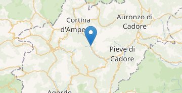 Map San Vito di Cadore