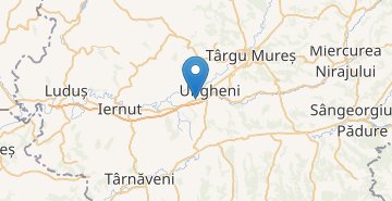 地图 Targu-Mures Aeroport