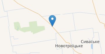 Map Chkalove (Khersonska obl.)