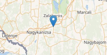 地図 Zalaszentjakab