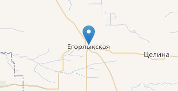 Mapa Yegorlykskaya