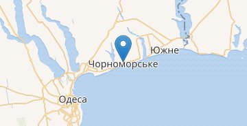 Карта Черноморское (Коминтерновский р-н)