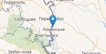 Žemėlapis Lymanske (Rozdilnyanskiy r-n)