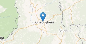 Карта Gheorgheni