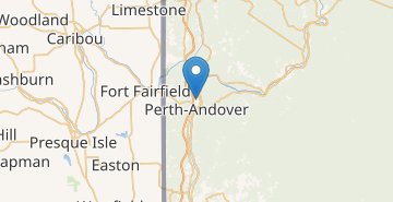 Χάρτης Perth-Andover