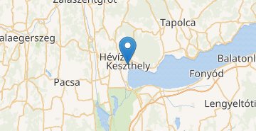 Žemėlapis Keszthely