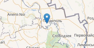 Kaart Ternivka (Slobodzeiskiy r-n)