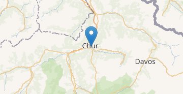 Mapa Chur