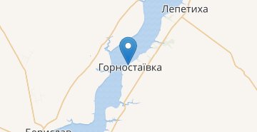 Map Gornostaivka (Khersonska obl.)